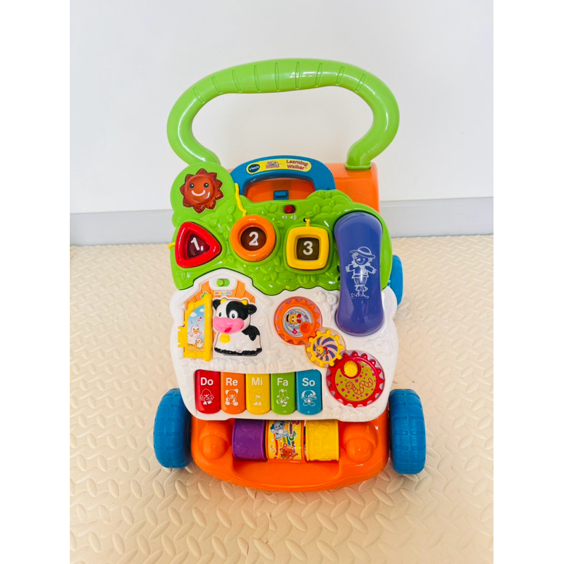 VTech วีเทค รถหัดเดินเด็ก เสียงดนตรี ปรับความหนืดได้(สีส้ม)