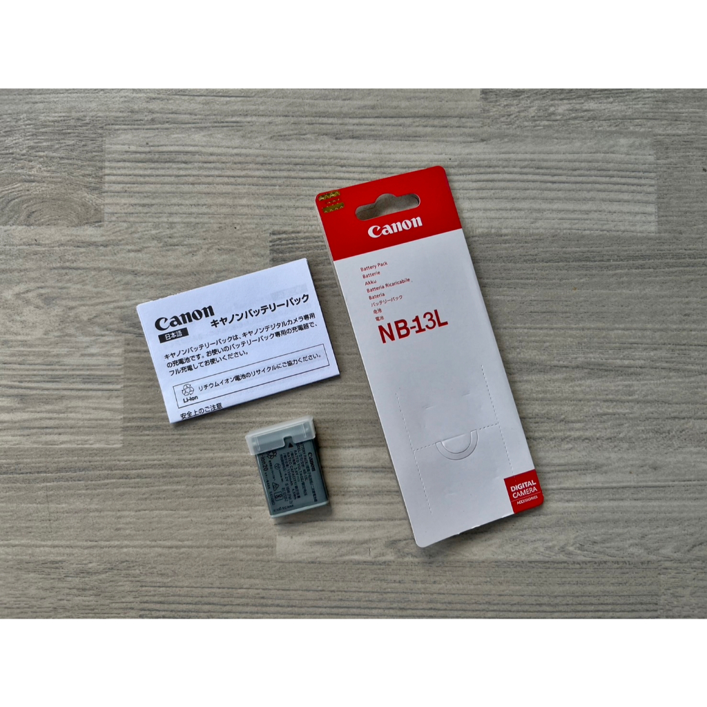 แบตเตอร์รี่กล้อง+แท่นชาร์จ NB-13L สำหรับ Canon G1X Mark III G1X III G5X Mark II G7X Mark III G9X SX6