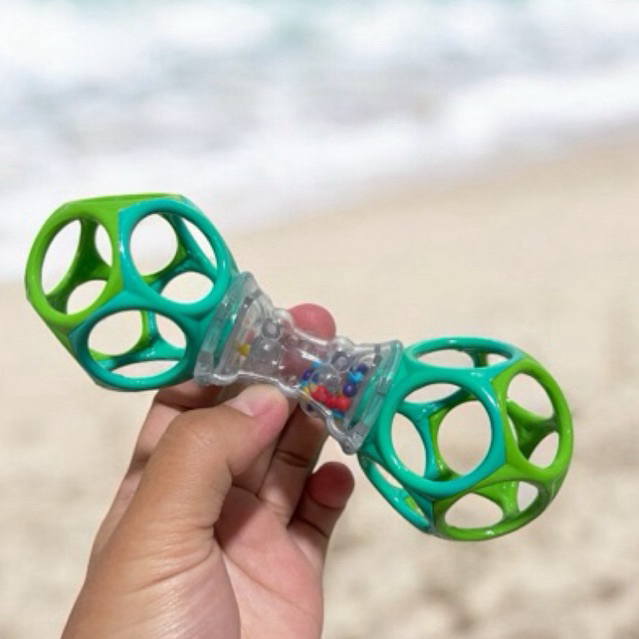 หัดจับ ยางกัด กรุ๊งกริ๊งจาก oball (Oball Shaker Rattle Toy)