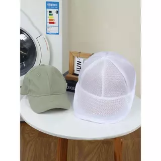 ถุงตาข่ายซักหมวก ถุงซักหมวก มีตัวดันทรง ถุงใส่หมวกเดินทาง ป้องกันการเสียรูป
