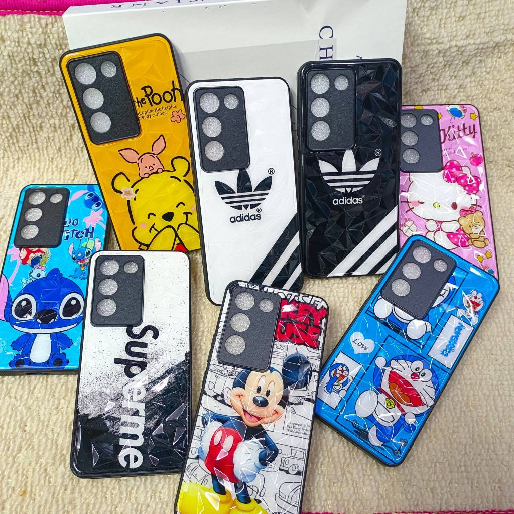 เคส Y17S Vivo Y100 Y03 Y15S Y01 V30 V30lite Y01A งาน3Dลายการ์ตูนกันกระแทก คลุมเลนส์กล้อง สินค้าพร้อมส่ง