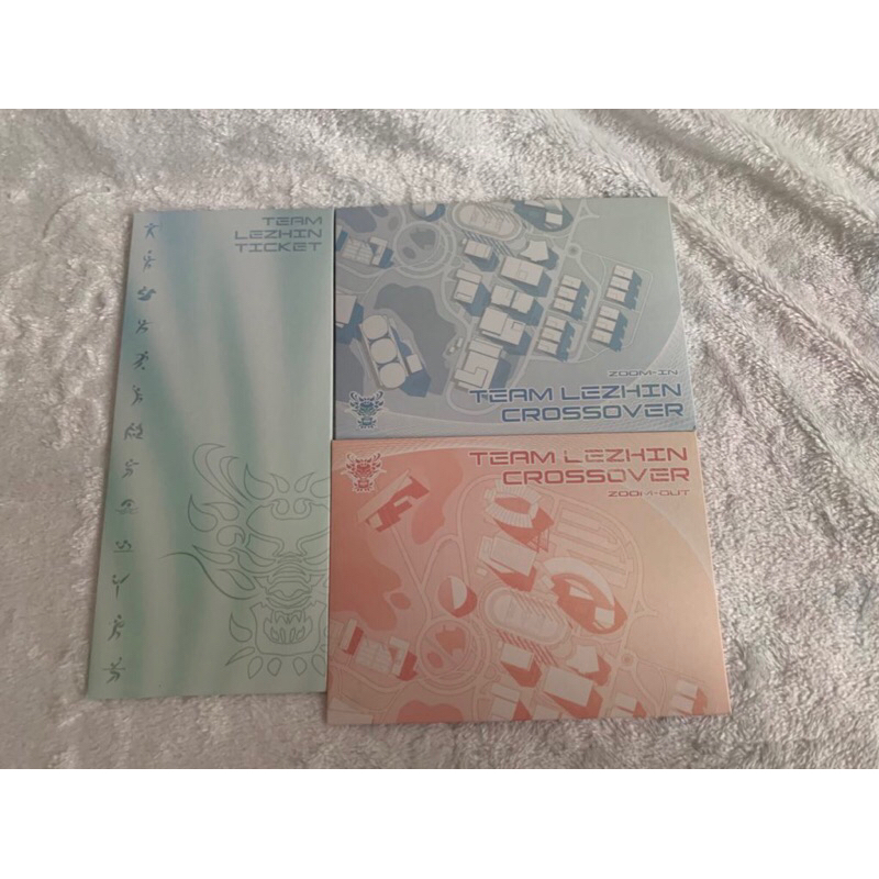 พร้อมส่ง ticket ver 2 snap zoom in/out team lezhin