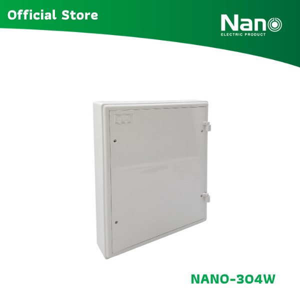 NANOแผงไฟฟ้าสีขาว ส่งไว ผลิตจากพลาสติก ABS ทำให้มีความทนทานต่อสภาพแวดล้อม - รูปที่ 3