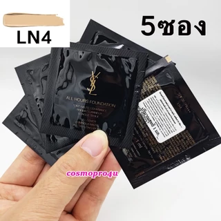 (เลือกขนาด) รองพื้น YSL All Hours Foundation all day long wear SPF39/PA+++ เบอร์ LN4 แพ็คเกจสีดำ