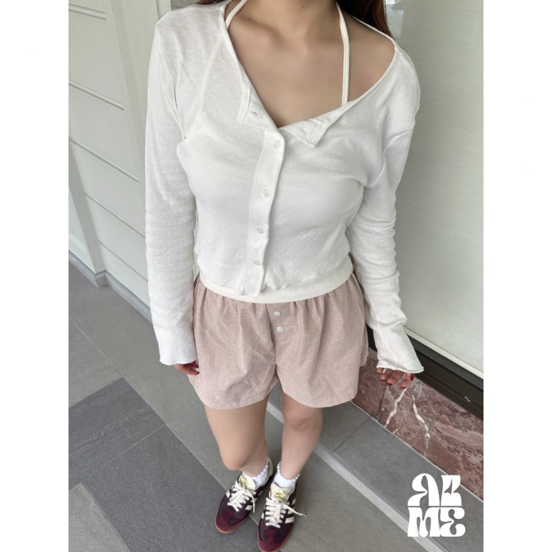 Aimee.co.th | Aimee Dreamy Cardigan | คาดิแกน เสื้อแขนยาวลายฉลุ