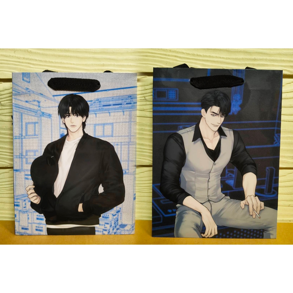 กระเป๋าถุงหิ้วคล้องมือ ลายพรีเมี่ยม ลียูฮัน ฮันเจย์ ใช้โค้ดshoppe videoลด50%ได้ #ร้านแมวแว่น