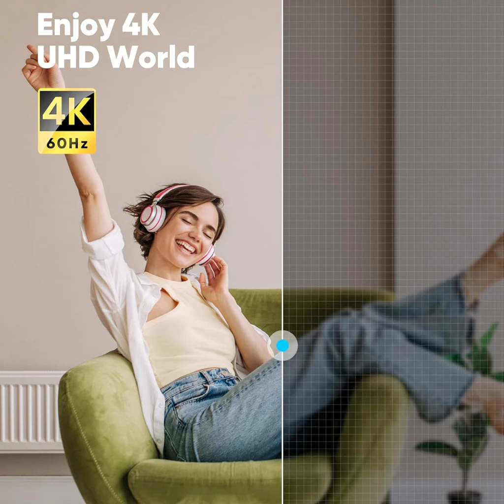 ⚡ส่งจาก กทม⚡Idigital Micro HDMI to HDMI เป็นสาย Cable, 4K/60Hz, สําหรับกล้องแท็บเล็ต แล็ปท็อป ทีวี PS5 โปรเจคเตอร์ GoPro thumbnail 9