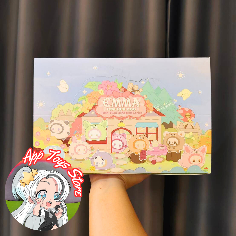 [พร้อมส่งจากไทย] พวงกุญแจ Emma Secret Forest RUA RUA ZOO (แบบสุ่มเอง)พวงกุญแจ Arttoy ใหม่น่ารัก