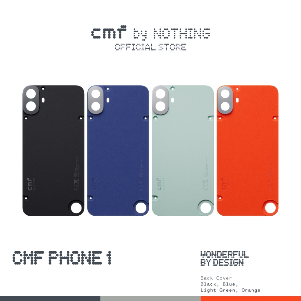 CMF by Nothing - Back Cover for Phone 1, Wonderful by Design เคสโทรศัพท์มือถือ Case