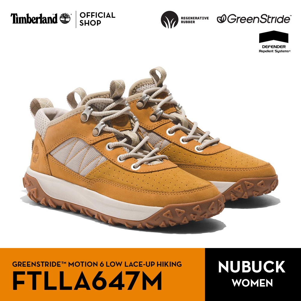 Timberland Women's GREENSTRIDE™ MOTION 6 Low Lace-Up Hiking Shoe รองเท้าเดินป่าผู้หญิง (FTLLA647M)