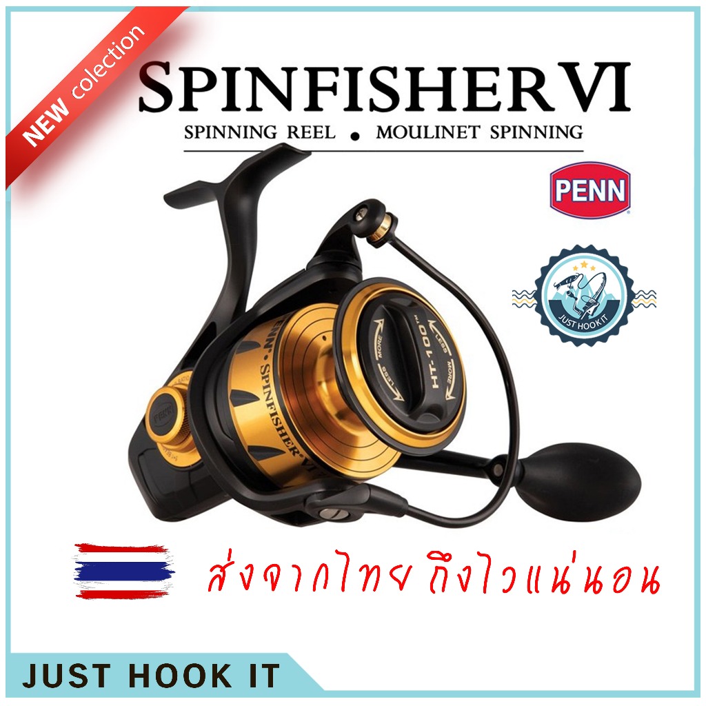 รอก PENN Spinfisher VI 3500-10500 series อึด ถึก ทน [นำเข้า]