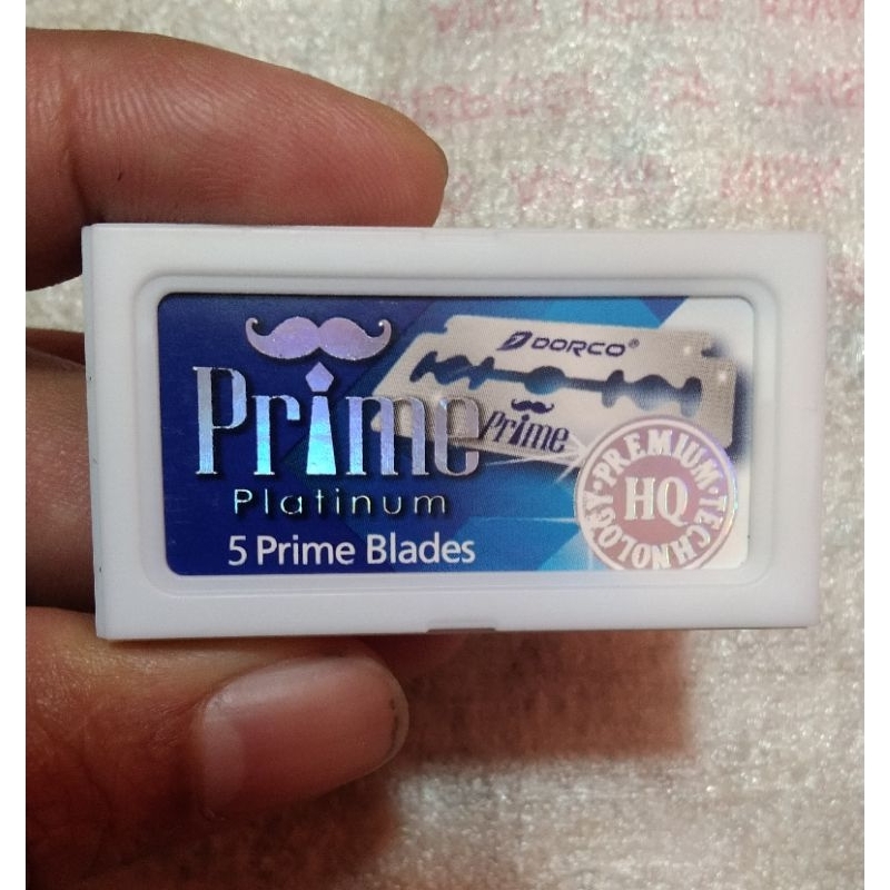 ใบมีดโกนสองคม Dorco Prime คมกว่าตัวธรรมดา กล่องเล็ก 1 กล่องเล็ก(มี5ใบ) - รูปที่ 2