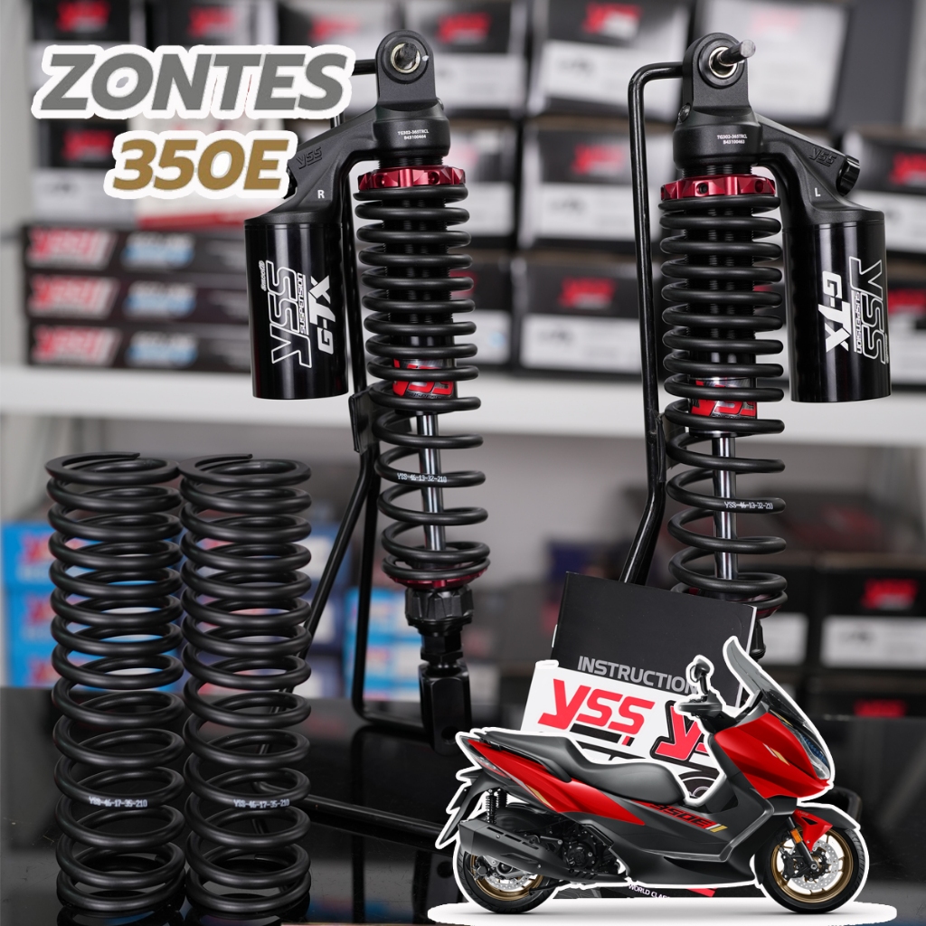 โช๊คYSS G-TX Zontes 350E ของแท้ ประกันศูนย์2ปี