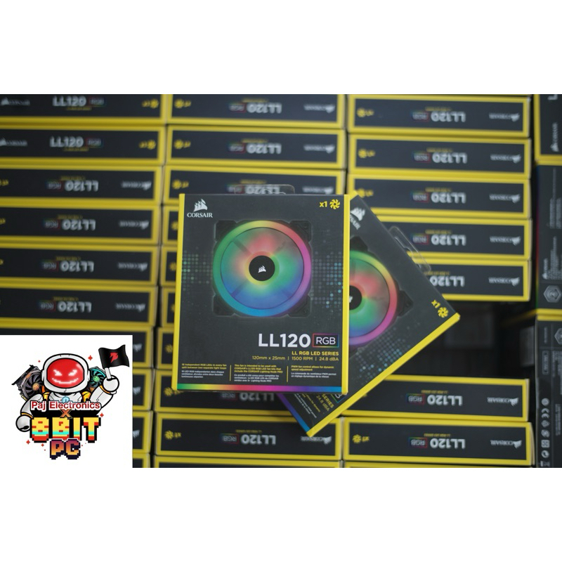 🔥in stock พร้อมส่ง Corsair LL120 RGB พัดลมระบายความร้อน Case Fans พัดลมCorsair