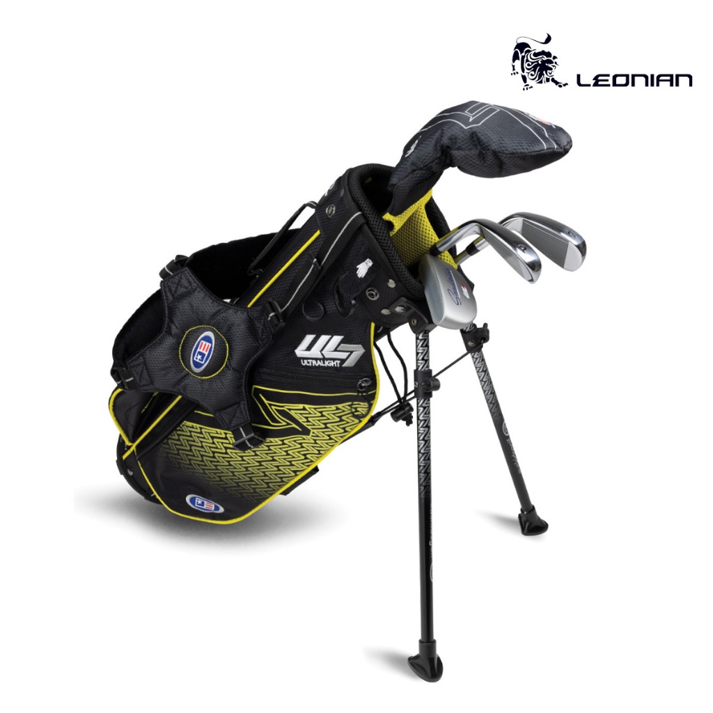 เซทไม้กอล์ฟ US KIDS UL7-42 # W3+I2+PW+SW+PT+BG BK/YL (8 PCS.) 25U RH