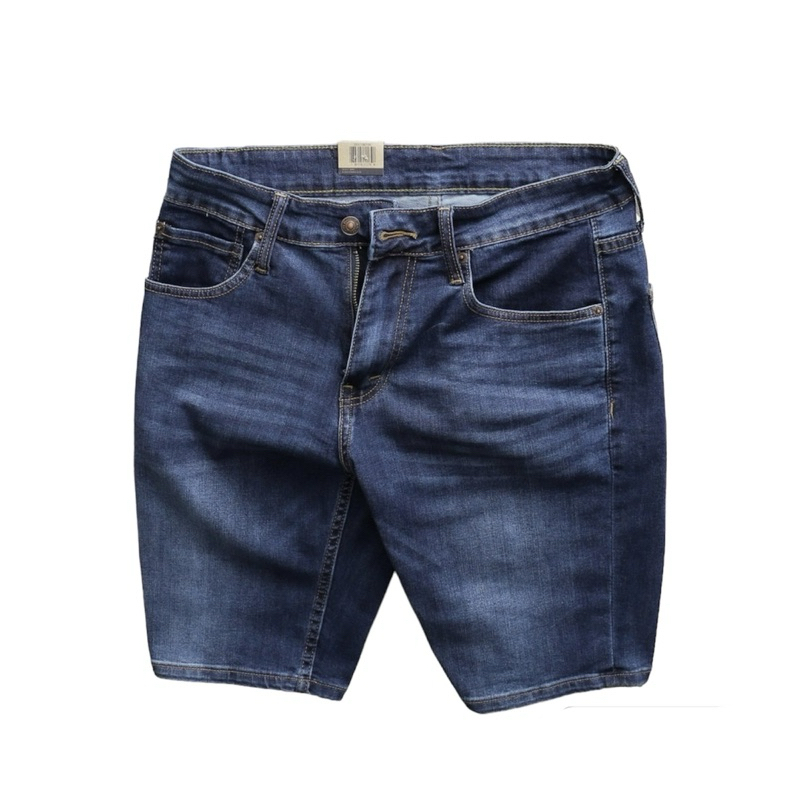 กางเกงยีนส์ผู้ชายขาสั้น 5 1 4 ( new )