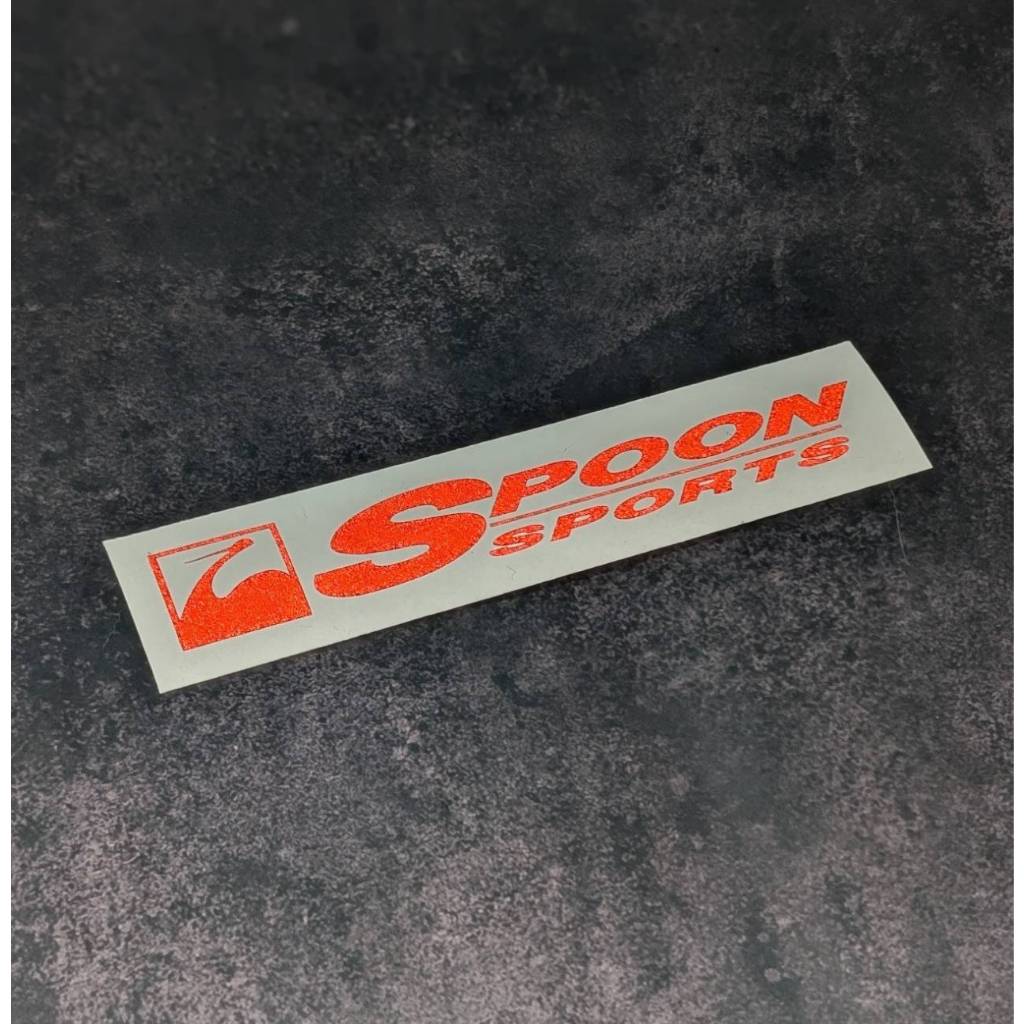 สติกเกอร์ SPOON SPORTS สะท้อนแสง 3M  งานไดคัท สติกเกอร์แต่งรถ Honda JDM สไตล์ ราคา ถูกที่สุด ดีลบีเคเค แกลเลอรีภาพที่ 5