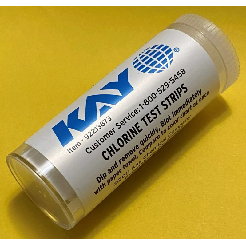 กระดาษวัดค่าคลอรีน กระดาษทดสอบคลอรีน กระดาษทดสอบค่าคลอรีน Chlorine Test Paper (200 ชิ้น) พร้อมส่ง
