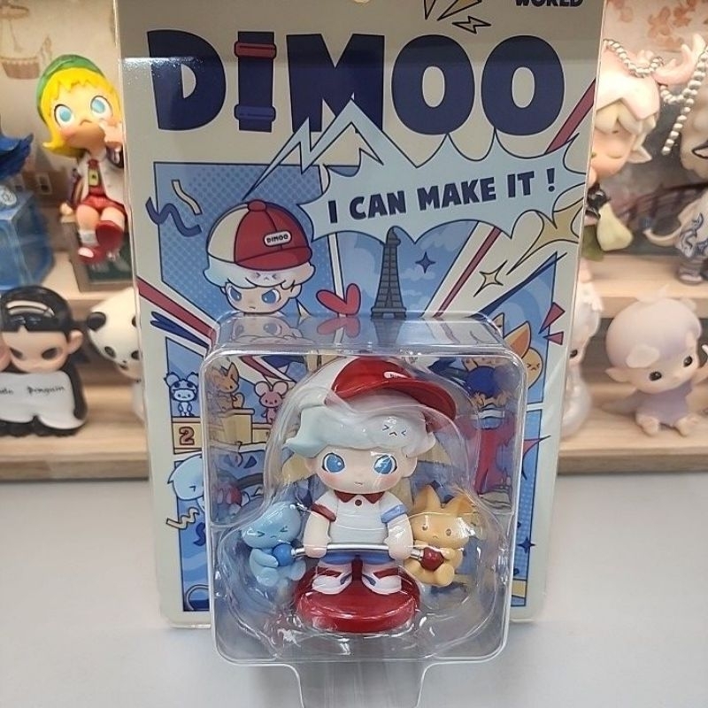 POPMART DIMOO I Can make it figure-blue