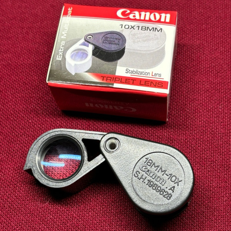 กล้องส่องพระ Ca(แคน๊อน)non 10x-18 mm. Triplet Lens(MC) A.S.H 1989628 เลนส์แก้วอะโครมาติคแบบ 3 ชั้น