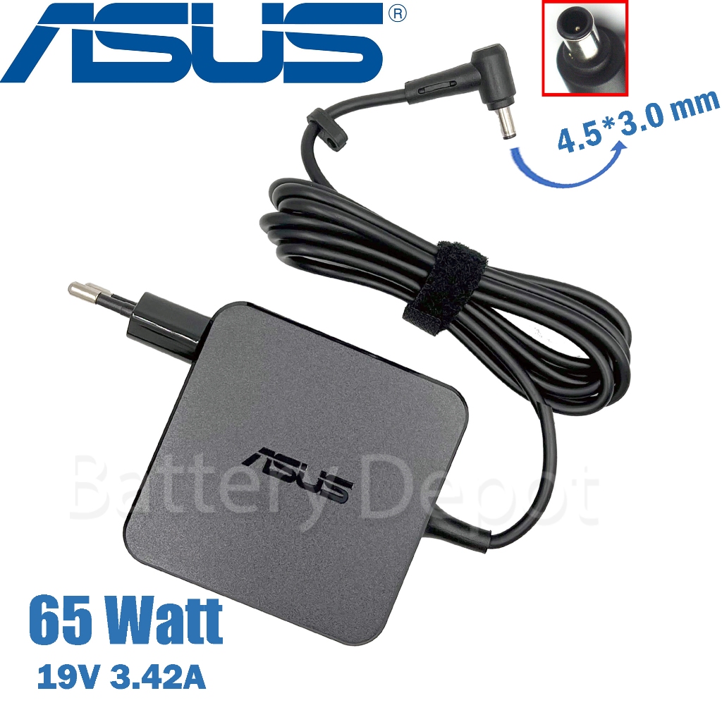 Asus Adapter ของแท้ Asus Vivobook Pro 15 OLED S3500 K3500 K3500P 65W 4.5 สายชาร์จ เอซุส อะแดปเตอร์, 