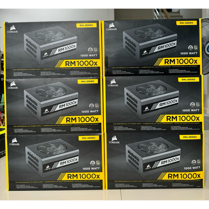 PSU CORSAIR RM1000W 80+ GOLD มือสอง (กล่องดำ) ประกันศูนย์ไทย