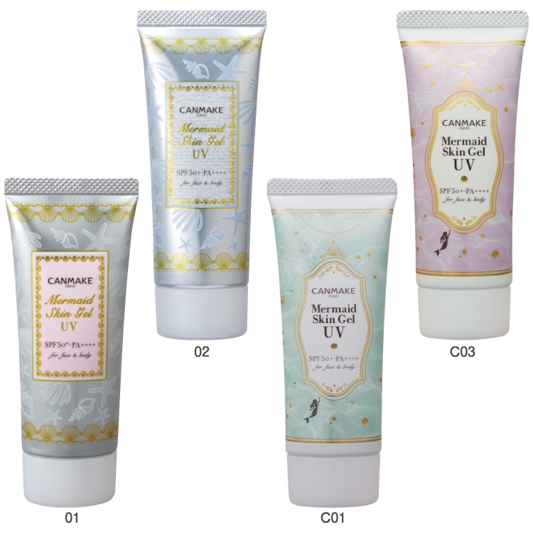 CANMAKE Mermaid Skin Gel UV ครีมกันแดด กันแดดเนื้อเจลสุดฮิต จากญี่ปุ่น แท้ 100%