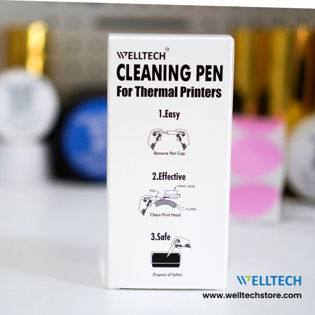 ปากกาทำความสะอาดหัวพิมพ์ ความร้อน CLEANING PEN FOR THERMAL PRINTER - รูปที่ 4