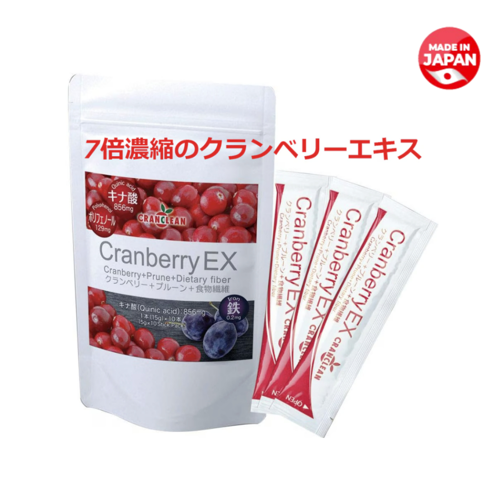 【Direct from JAPAN】Cranberry EX 150g Prune Dietary fiber (Main in Japan)
