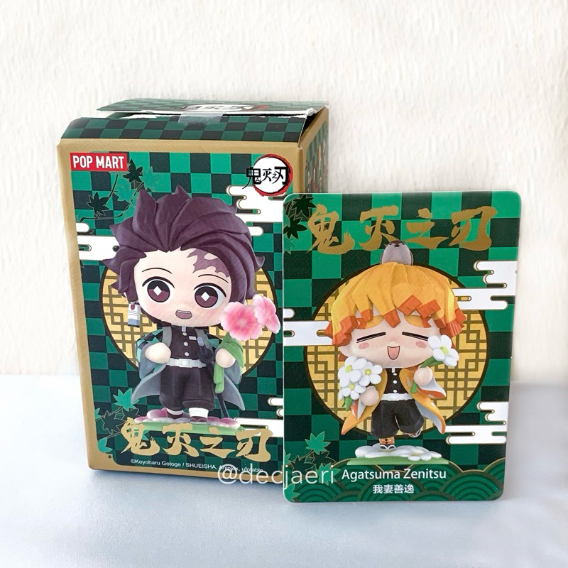 ‼️แกะเช็คการ์ด💯 POPMART DEMON SLAYER ดาบพิฆาตอสูร Kimetsu No Yaiba ลิขสิทธิ์แท้ เซนอิทสึ