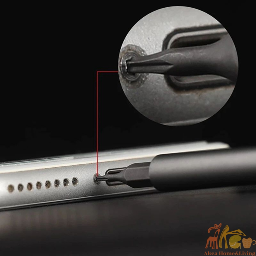 Akea ชุดไขควงแม่เหล็ก S2 วัสดุเหล็กอัลลอยด์ สําหรับซ่อมแซมโทรศัพท์มือถือ จำนวน - รูปที่ 4