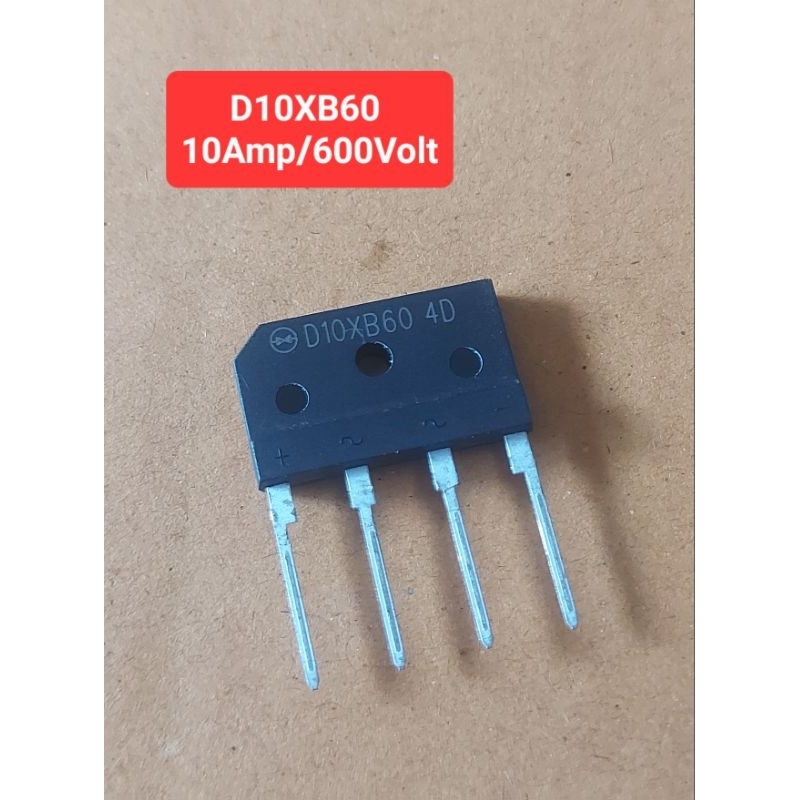 D10XB60 บริดไดโอด 10Amp/600Volt