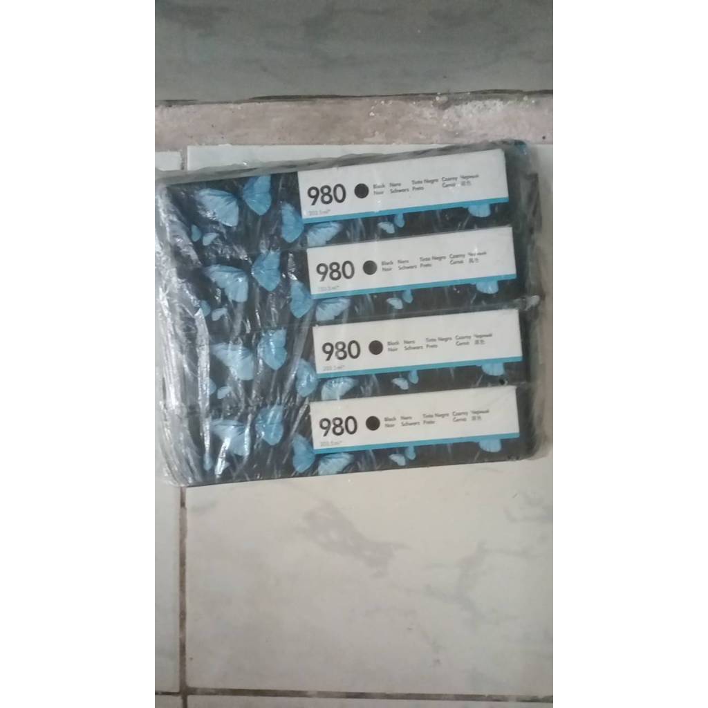 HP 980 D8J10A Black หมึกอิงค์เจ็ท แท้ สีดำ Original Ink Cartridge ซื้อ 3 แถม กิฟการ์ด โลตัส 100 บาท