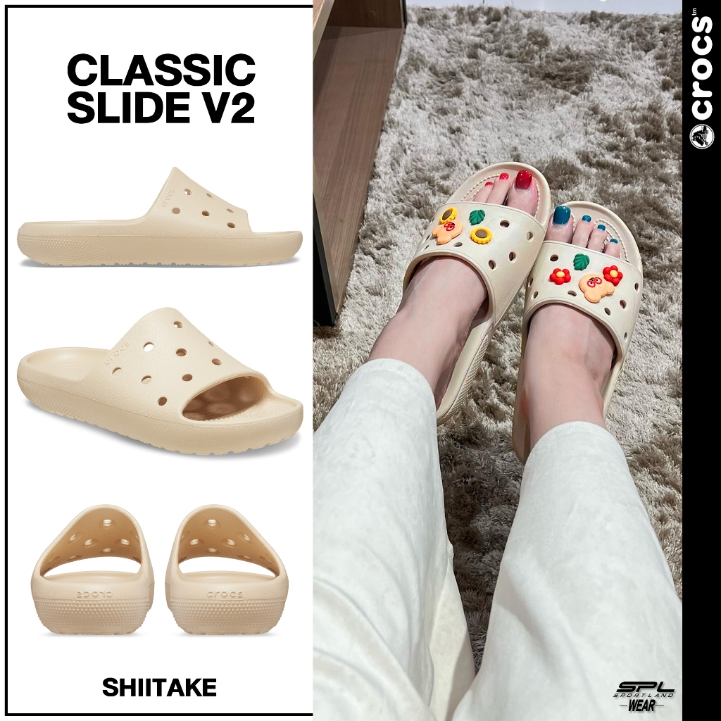 Crocs รองเท้าแตะ รองเท้าลำลอง UX Classic Slide V2 209401-2DS (1290)