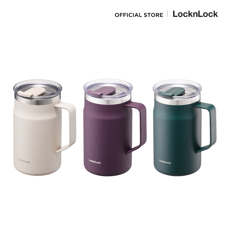 LocknLock NEW COLOR!!! แก้วน้ำเก็บอุณหภูมิ Metro Mug ความจุ 600 ml. รุ่น LHC4282