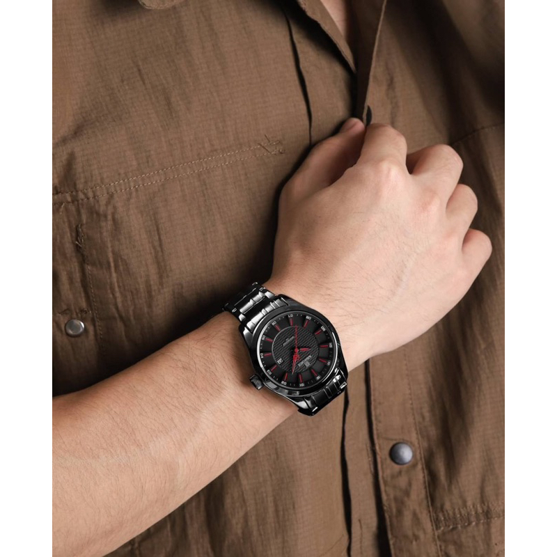 Naviforce NF8032 สายสแตนเลสสติล หน้าปัด44MM กันน้ำ30M ของแท้100% ประกันศูนย์ไทย1ปี #นาฬิกาข้อมือผู้ชาย
