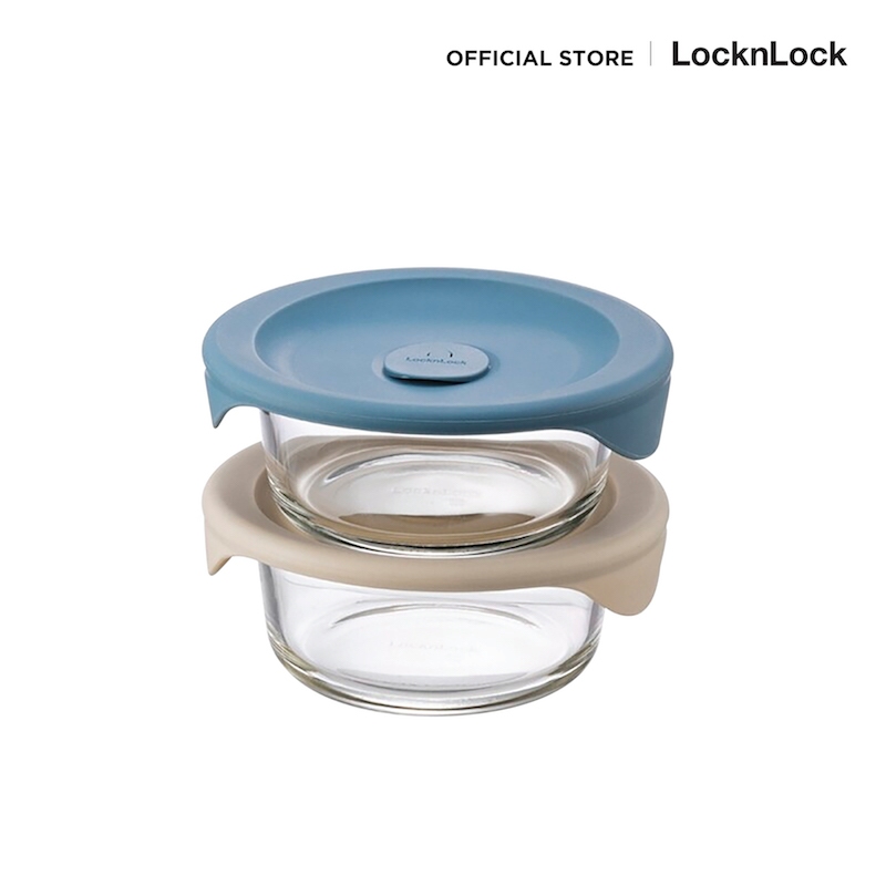 LocknLock เซตกล่องแก้วใส่อาหาร 2 ชิ้น Meal Container SET รุ่น LLG504S2