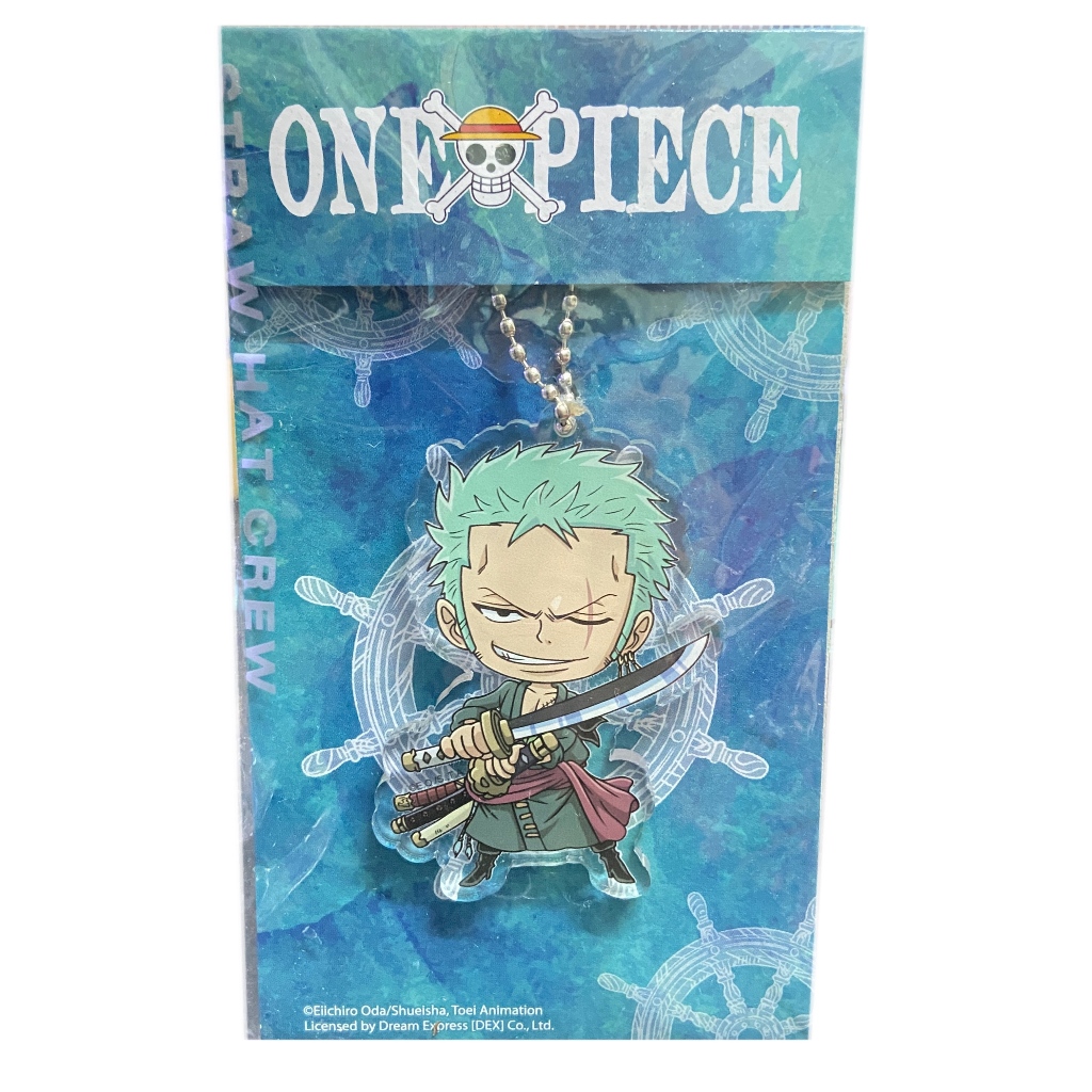 One Piece Acrylic Ver.2 : Zoro Keychain พวงกุญแจ อะคริลิค ของสะสม จากเกม เกมส์ Exclusive PREMIUM GIF