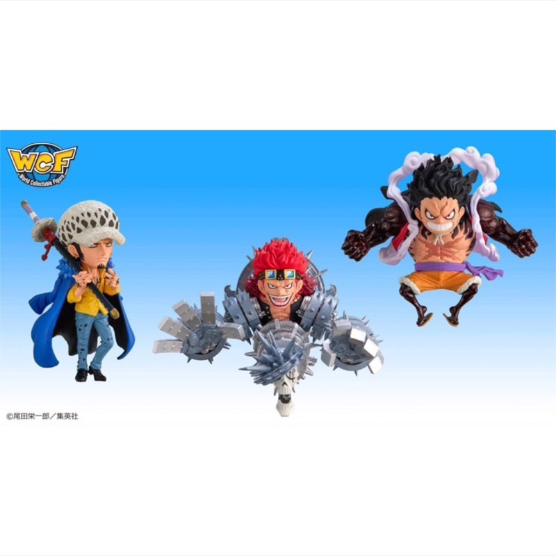 WCF - ONE PIECE Jump Anniversary Limited 2022 (วันพีช World Collectable Figure) Luffy Gear 4,Kid และ