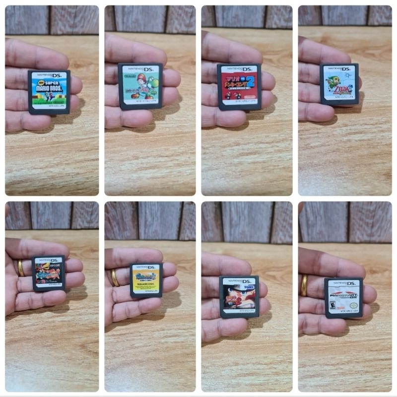แผ่นเกม nds nintendo ds 8แผ่น เข้าใหม่