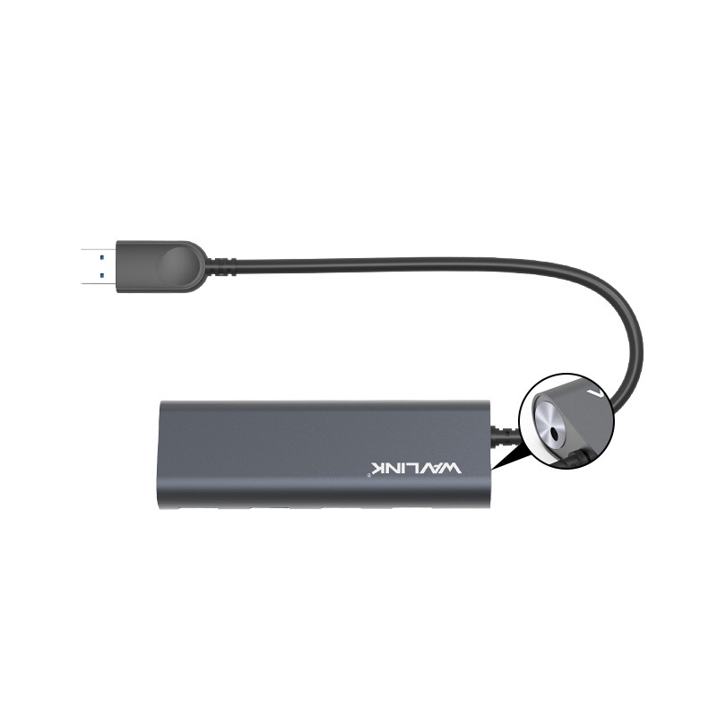 Wavlink WL-UH3048 Superspeed 4-Port USB 3.0 Aluminum HUB