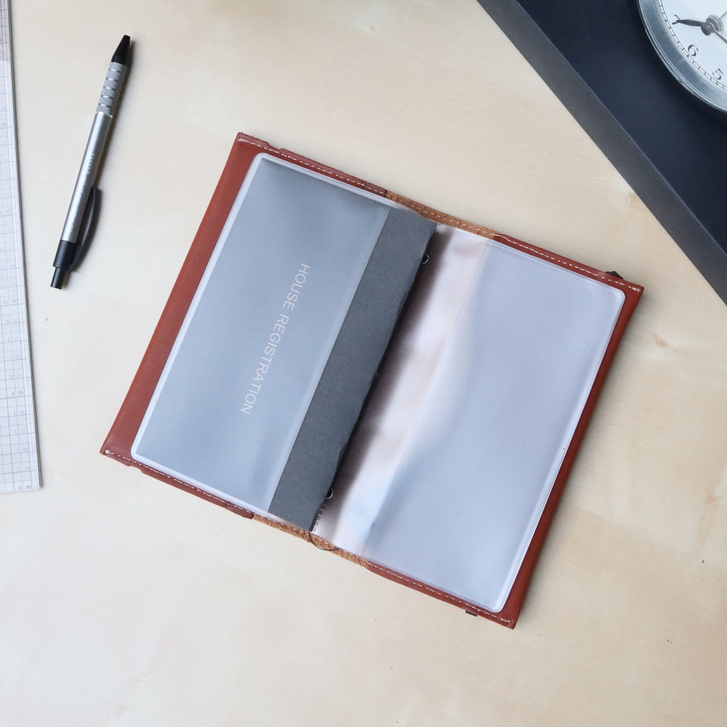 ซองใส่ทะเบียนบ้าน ป้องกันฝุ่น รุ่น Elast HouseBook - Craftor