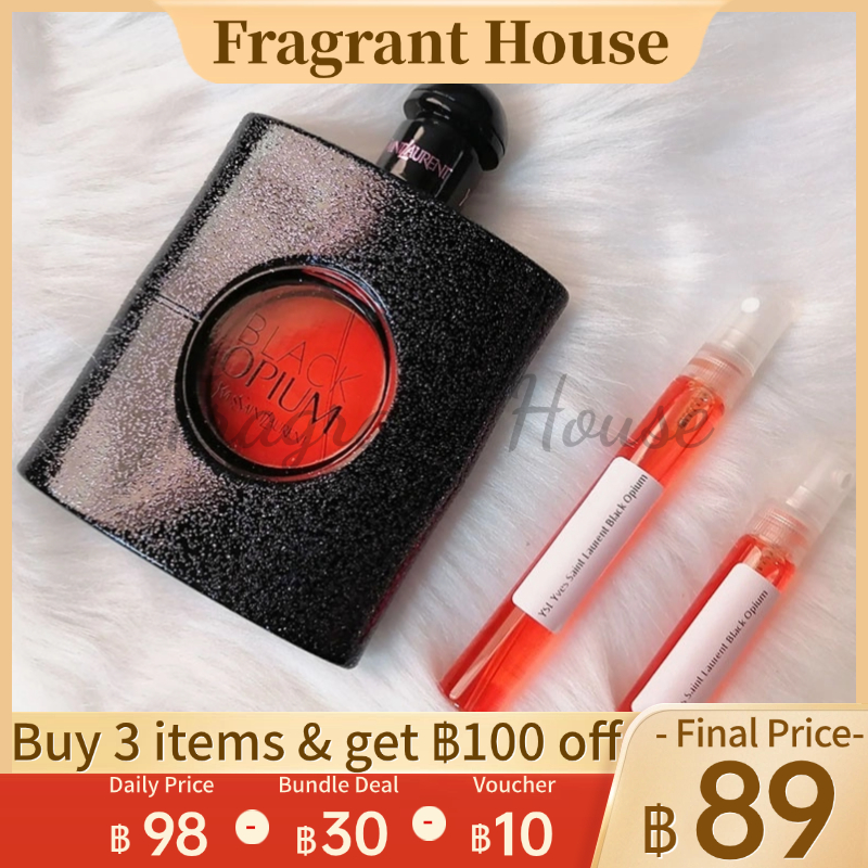 [ 100%สปอตของแท้ ] Black Opium & Black Opium Iillicit Green EDP 2ml/5ml/10ml