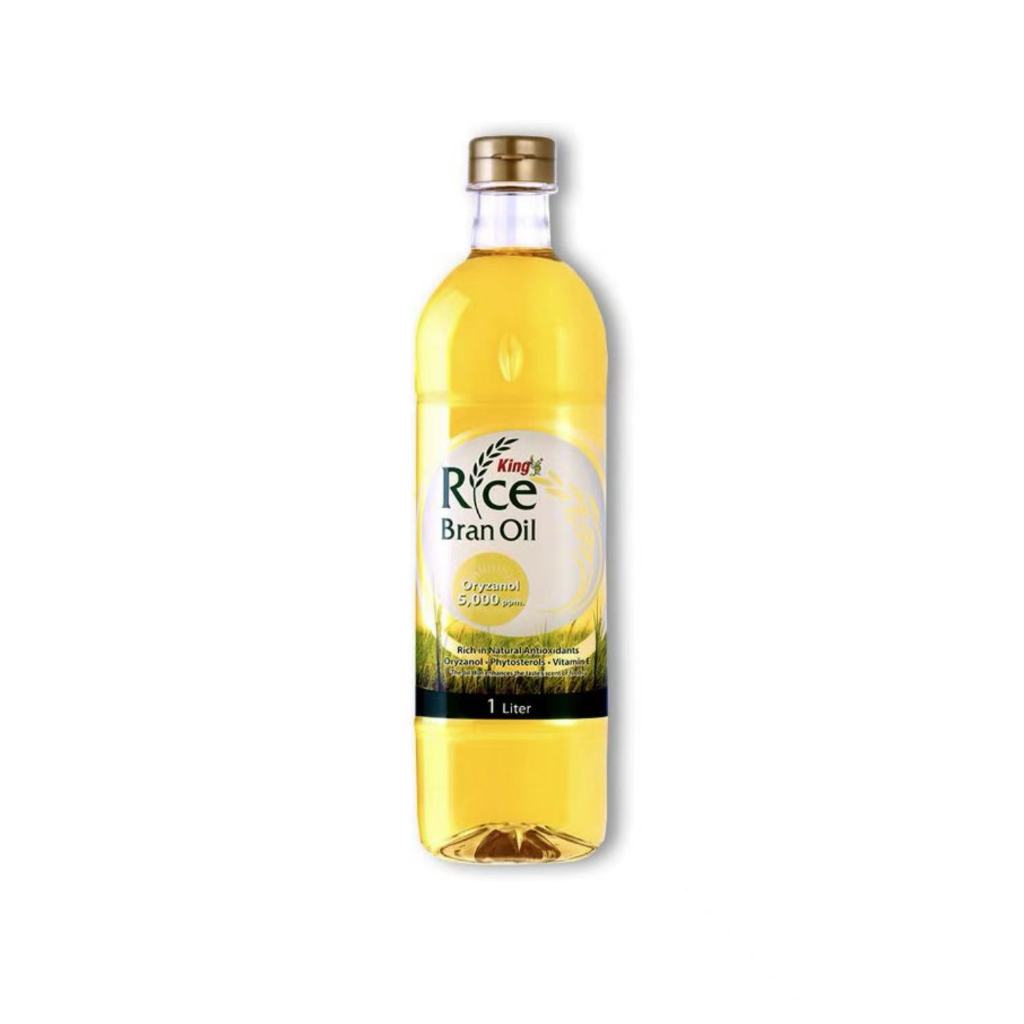 KING น้ำมันรำข้าว โอรีซานอล 12000 ppm ขนาด 1000 มล.  household