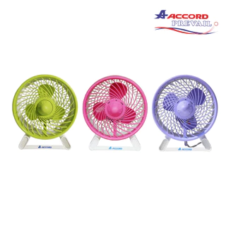 Accord Prevail พัดลมตั้งโต๊ะขนาดเล็ก Iรุ่น DT-78 TURBO มี 4 สี
