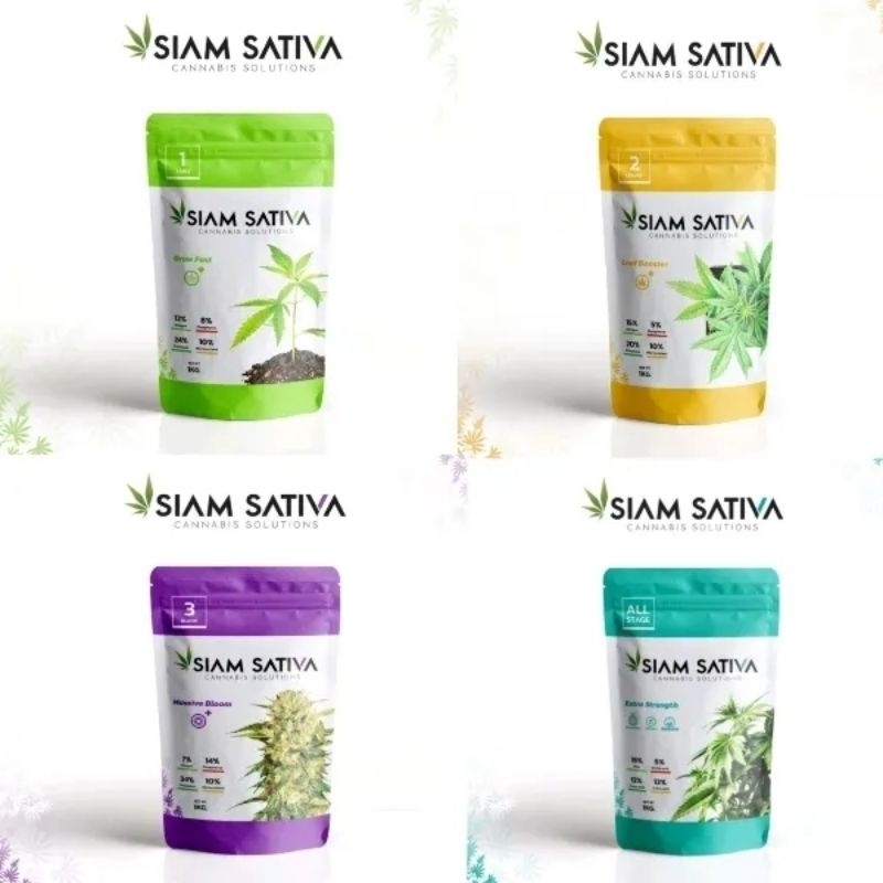 ปุ๋ยsativa สูตร1,2,3,4 100กรัม