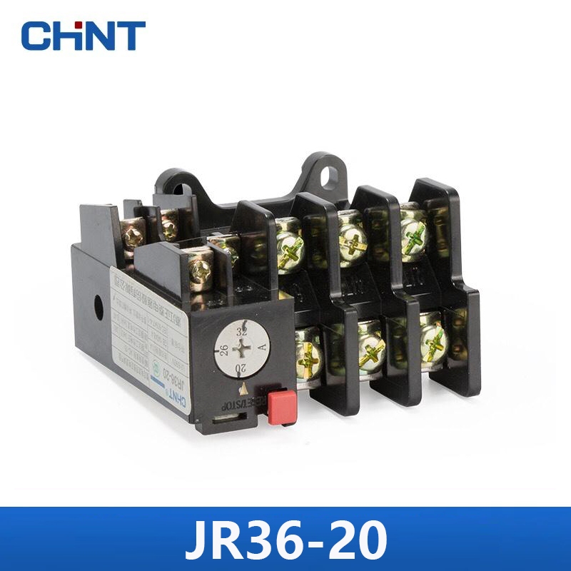 CHNT CHINT JR36-20 2.2-3.5A -20-32A JR36-63 20-32A-40-63A 53-85A-100-160A ความร้อนป้องกันการโอเวอร์โหลดรีเลย์220V รีเลย์