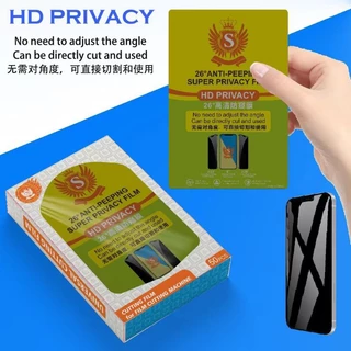 กันส่องใส กันเสือกแบบใส **ไม่ต้องวัดค่า** TPU Hydrogel 12x18ซม. ใช้ตัดได้กับเครื่องทุกยี่ห้อ