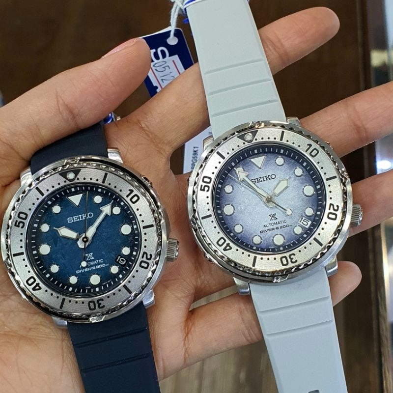 นาฬิกาข้อมือผู้ชาย Seiko Prospex Save The Ocean  Tuna penguin