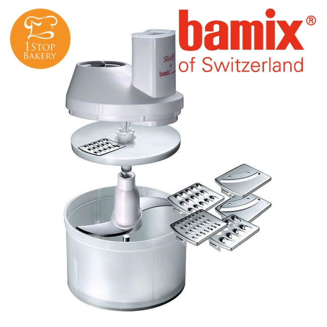 Bamix ASS-Y 150.146 Slicesy (1-5) Light Grey / อุปกรณ์เสริมสไลดผักและผลไม้